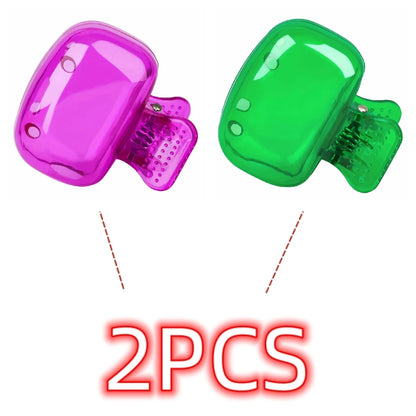 Travel Toothbrush Head Covers Toothbrush Protector Cap Clip Case
