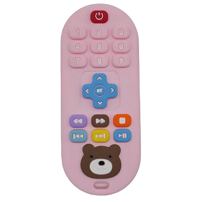 Silicone Baby Teething Remote Toy Infant Control Teether