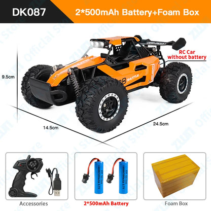 2WD Off-Road RC Climbing Car Remote Control Toy
