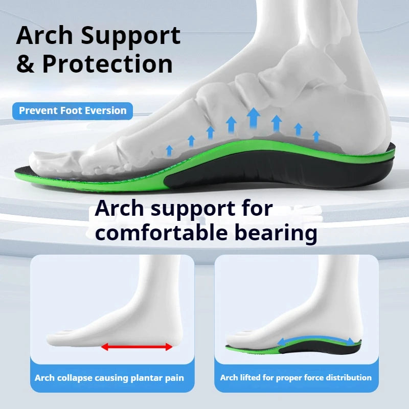 Flatfoot Orthopedic Insoles Arch Support Running Soles