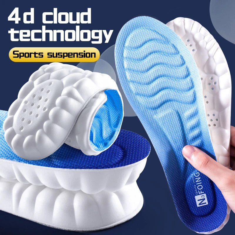 4D Cloud Technology Sports Insoles Orthopedic Arch Cushion