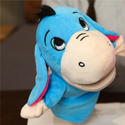 Cartoon Plush Hand Finger Puppets Family Storytelling Toy