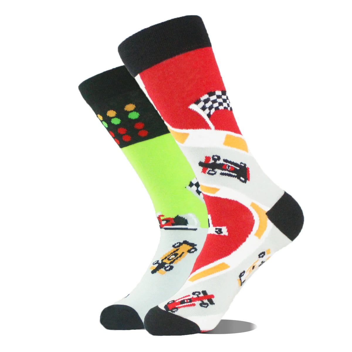 Novelty Dinosaur Crew Skateboard Socks Funny Men