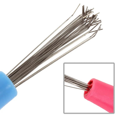 Comb Hair Brush Cleaner Plastic Handle Hair Remover Tool