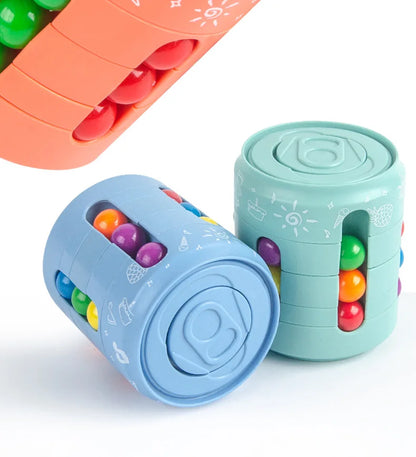 Magic Colorful Beans Fidget Spinner Decompression Finger Toy