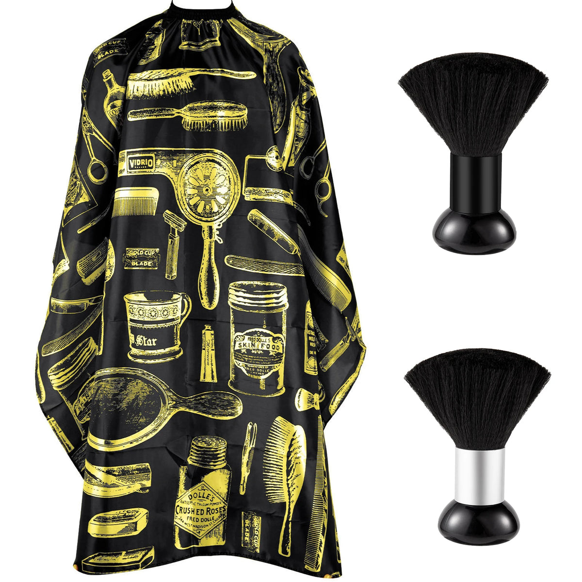 1/2PCS Professional Hair Cutting Apron Salon Barber Cape Hair Cutting Waterproof Cloth Hair Cutting Apron Barber Accessories