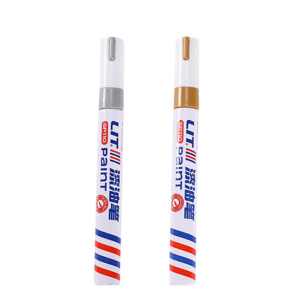 Waterproof Permanent Paint Marker Set 3mm Oil Based Pens