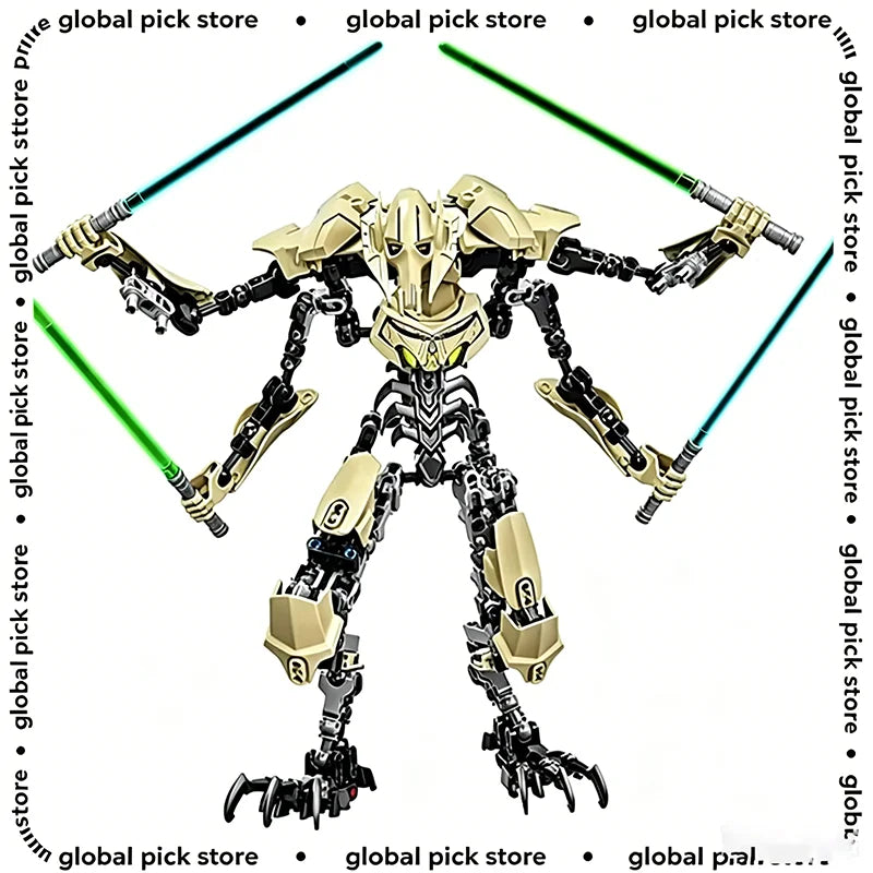 General Robot Building Blocks Action Figure 32cm Model Toy