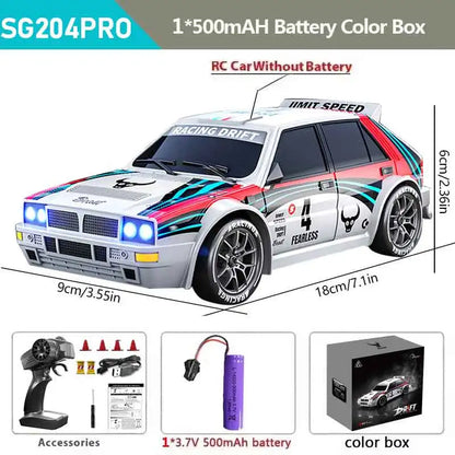 1:24 4WD High Speed RC Drift Car Remote Control Racer