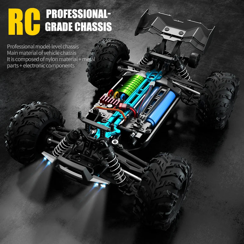 1:16 RC High Speed Off-Road Car 4WD Monster Truck Toy