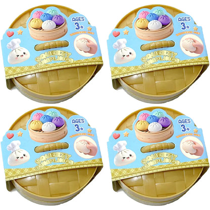 Glitter Dumpling Squishy Toy Sensory Stress Relief Fidget