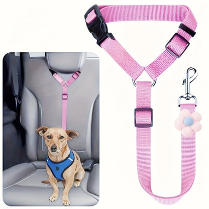 Dog Seat Belt Vehicle Safety Tether Pet Car Leash