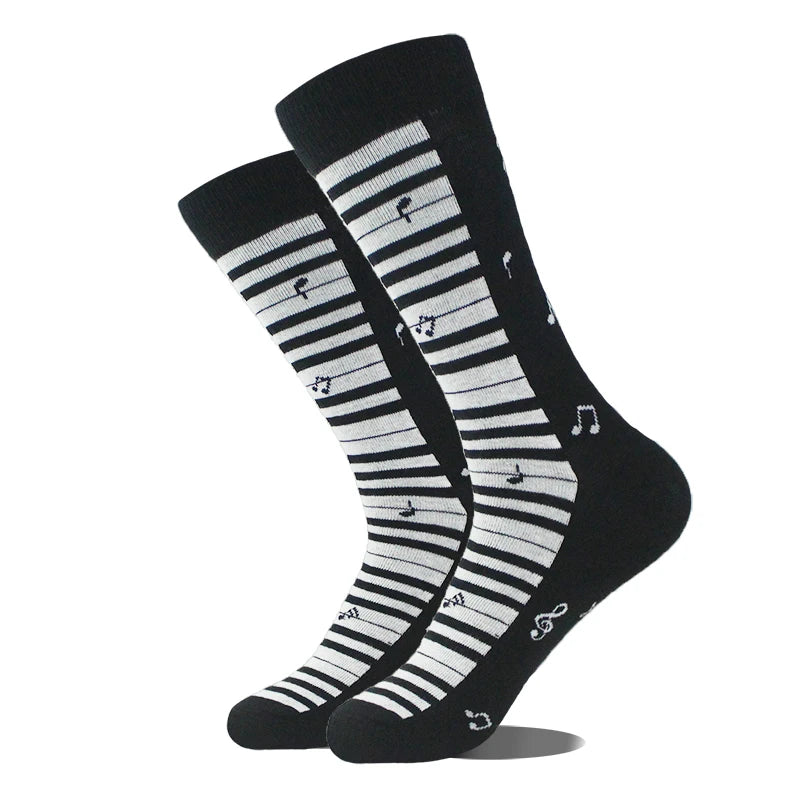 Novelty Dinosaur Crew Skateboard Socks Funny Men