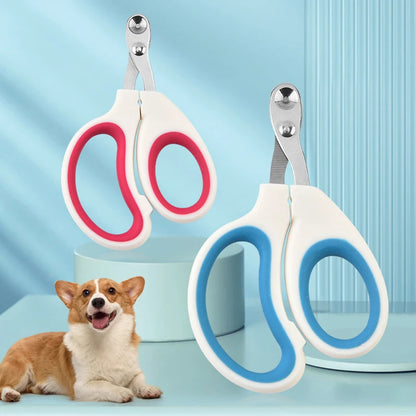 Circular Hole Cat Nail Scissors Pet Dog Nail Clippers