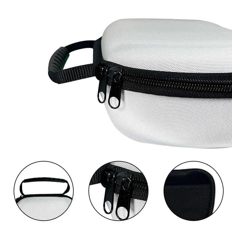 Suitable for PS5/XBOX series X/S/SWITCH game boards, controller travel carrying hard protection box,Send two rocker caps