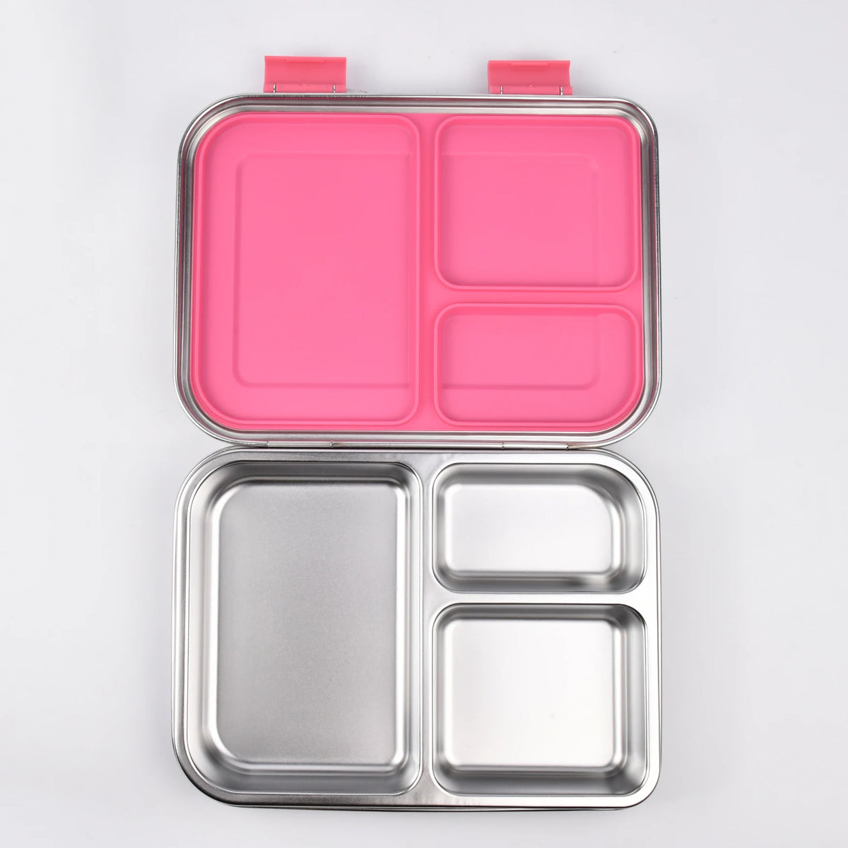 Stainless Steel Leakproof Bento Lunch Box, Sandwich Friendly, Food Safe, Compact, Perfect for Kids Lunch, Adult Lunch