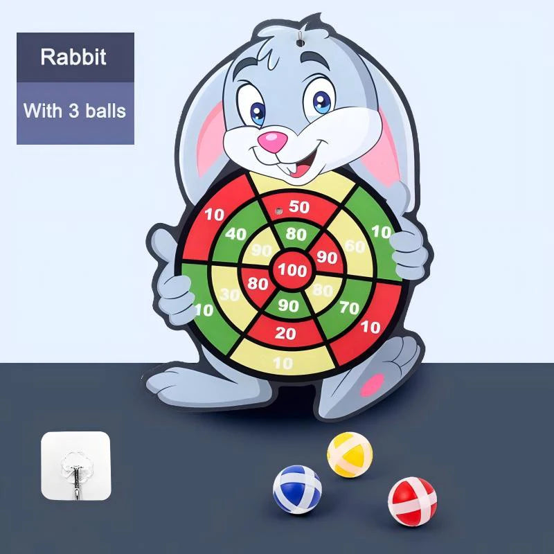 Dart Board Baby Toy Sticky Ball Target Game