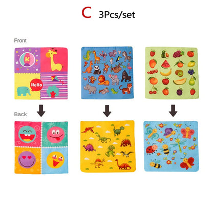 Baby Montessori Magic Tissue Box Sensory Crinkle Toy