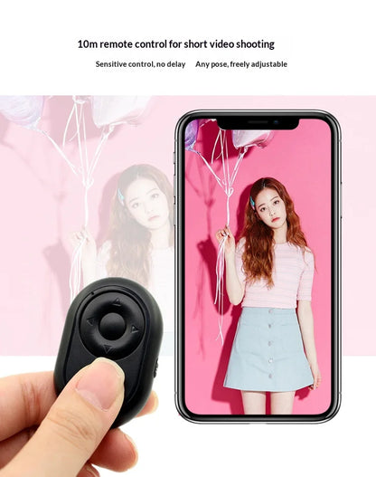 Phone Bluetooth Remote for iPhone Xiaomi IOS Android Phone Universal Remote Control Selfie Stick Bluetooth Camera Controller