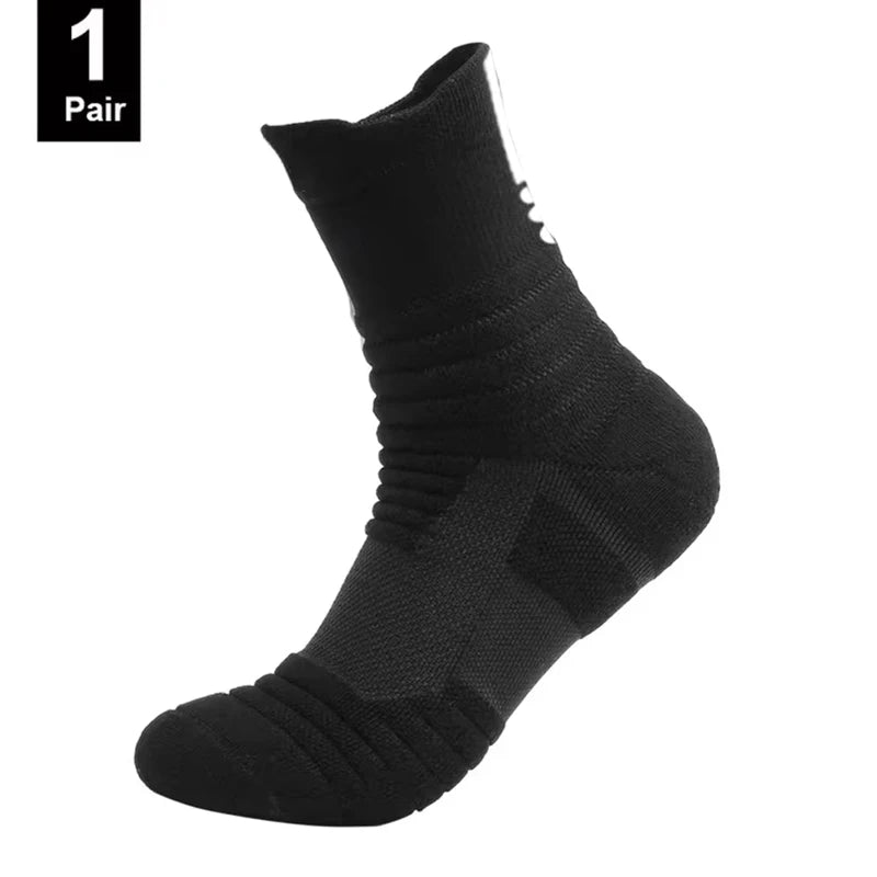 Anti Slip Football Sports Socks Breathable Athletic