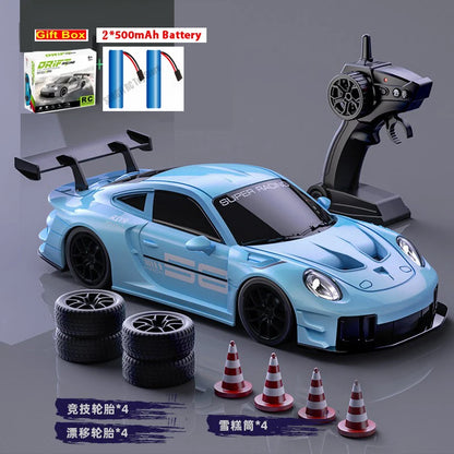 1:24 4WD RC Drift Car High Speed Remote Control Racer