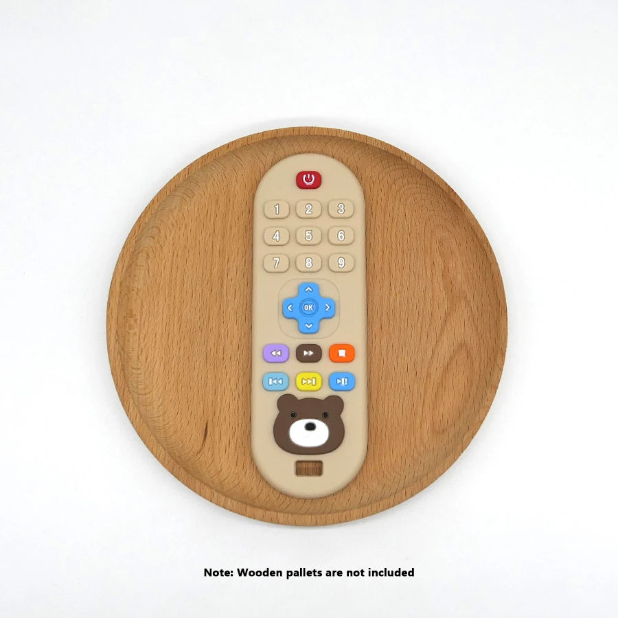Silicone Baby Teething Remote Toy Infant Control Teether