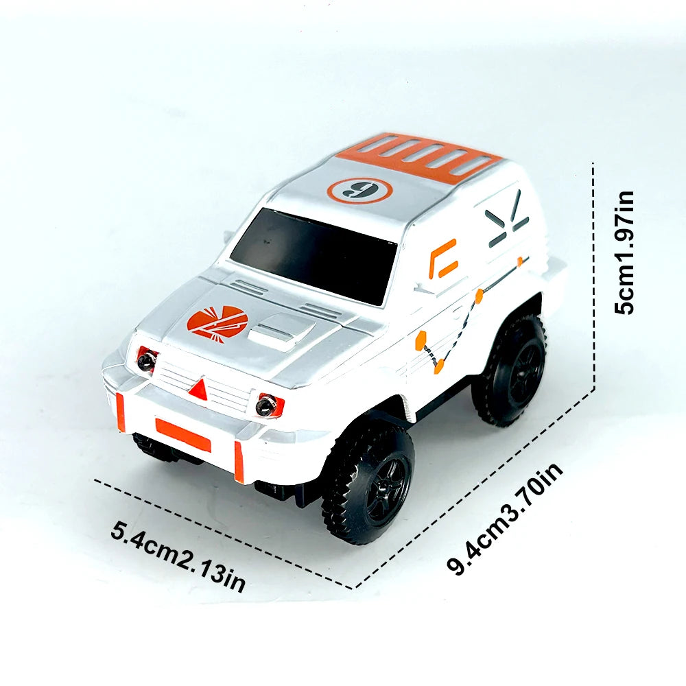 Glowing Race Track Car Toy LED Light Up Vehicle Part