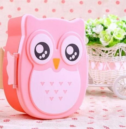 1 Pcs Food Container Carton Dinnerware Cutlery Portable Plastic Children Students Lunch Box Bento Box