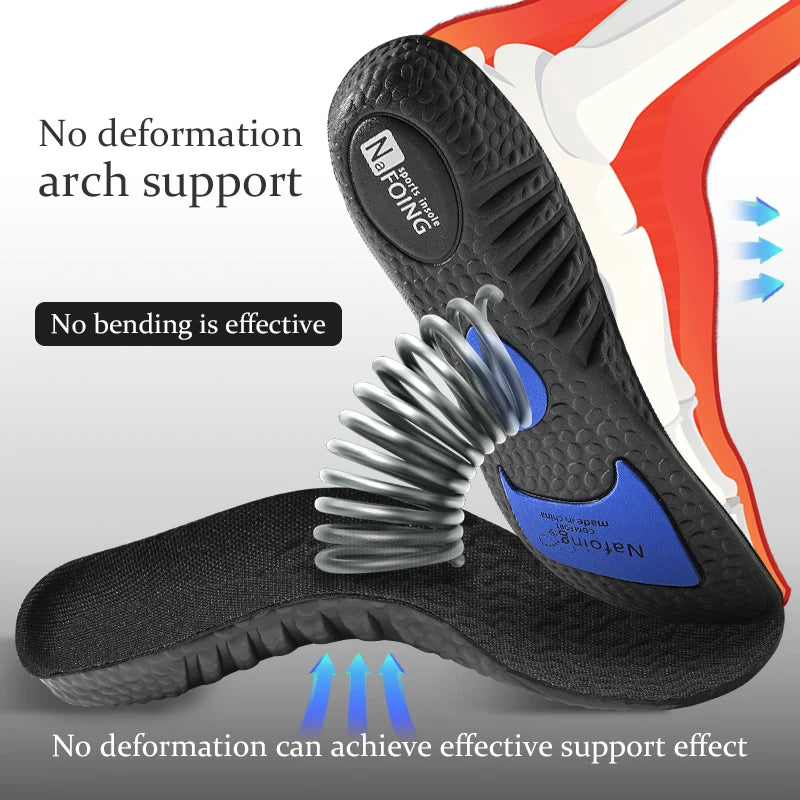 Elastic Sports Insoles Breathable Arch Support Cushion