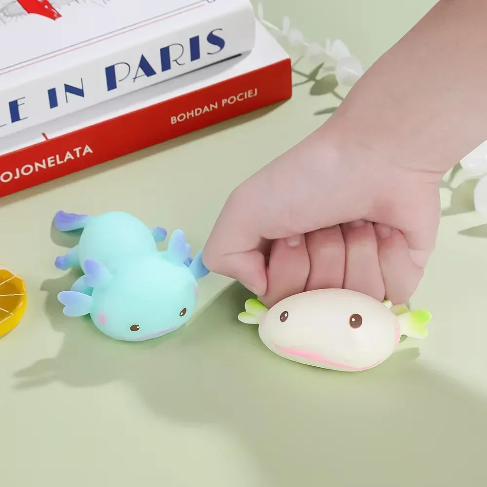 Axolotl Squeeze Ball Antistress Cute Fish Squishy Toy