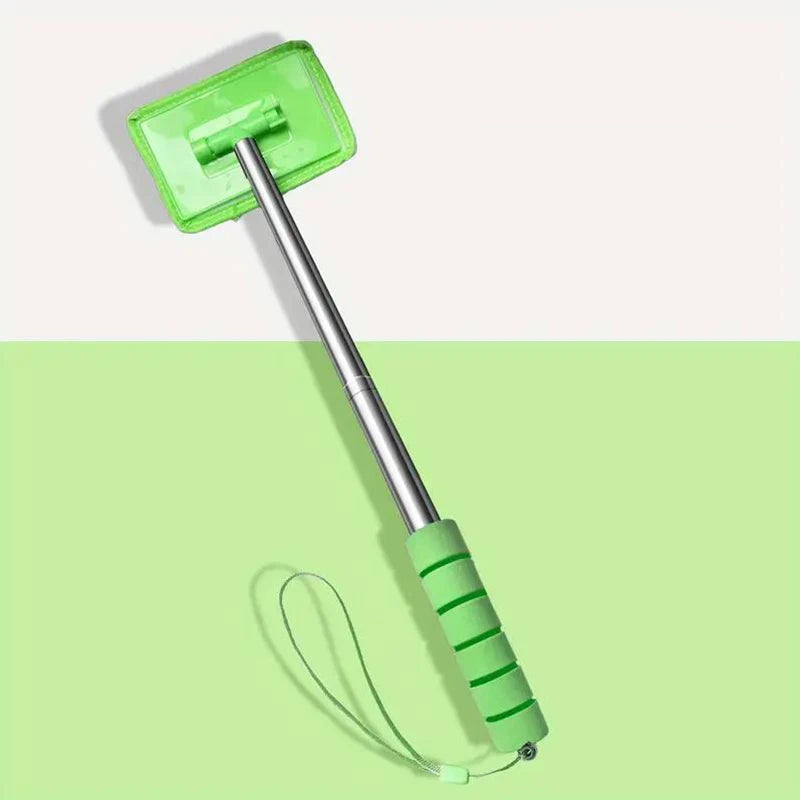Telescopic Automobile Glass Wiper Scraping Tool Clean Brush