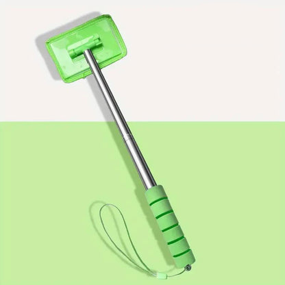Telescopic Automobile Glass Wiper Scraping Tool Clean Brush