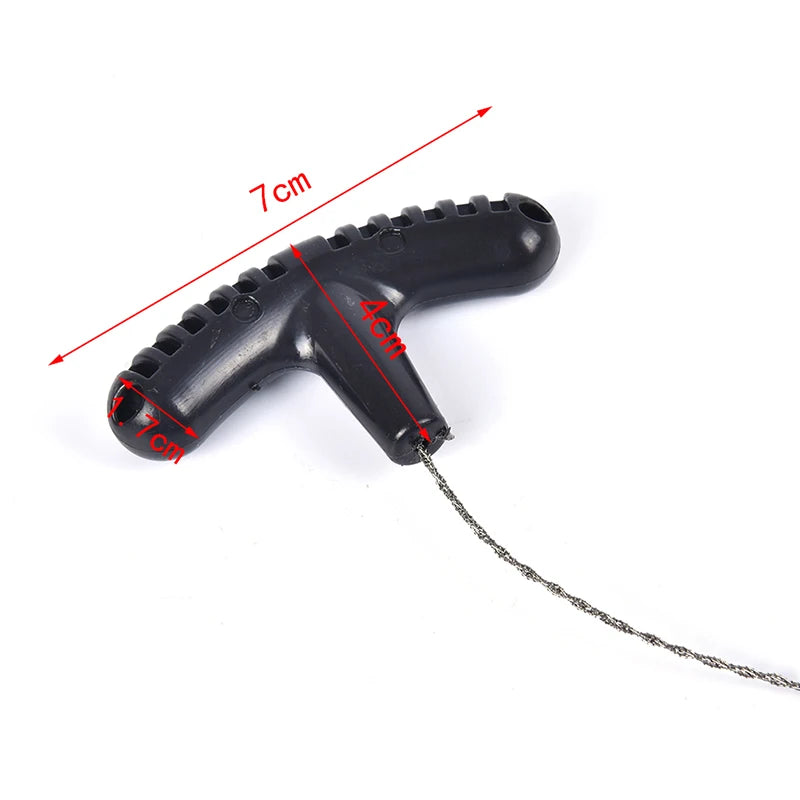 Steel Wire Survival Pocket Saw Emergency Camping Chainsaw