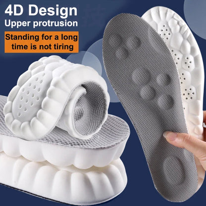 Elastic Latex Sports Insoles Arch Support Cushion