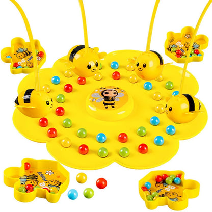 Bee Board Game Fishing Toy Interactive Educational Set
