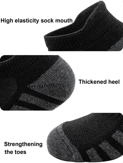 Ankle Athletic Running Socks Cushioned Low Cut Sports