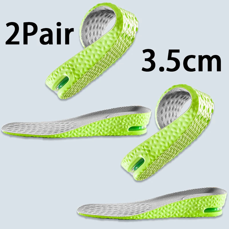 Air-Cushioned Height Increase Sports Insoles Shock Pads
