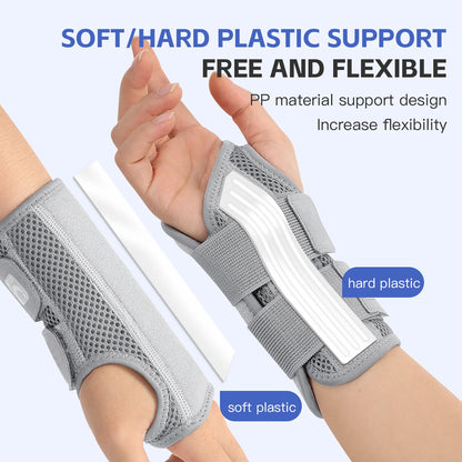 Wrist Brace for Carpal Tunnel Adjustable Hand Support Splint