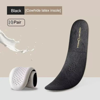 Cowhide Leather Insoles Arch Support Shoe Inserts