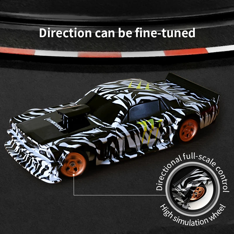 1:43 Gyro RC Drift Car 4WD Radio Control Mini Model