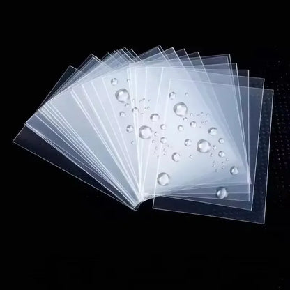 Transparent Idol Card Protective Sleeves Waterproof Holders