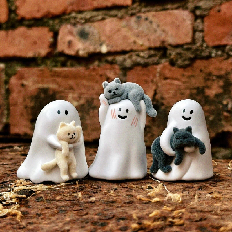 【In Stock】Hot Sale Ghody Behold My Cat Series Mini Figures Blind Box Mystery Box Fun Office Desktop Decorations Collectible Gift