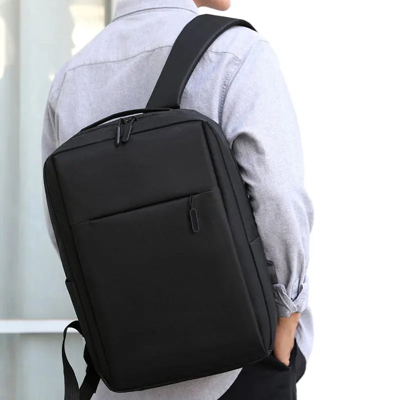 Waterproof USB Laptop Business Backpack Versatile Travel School Bag