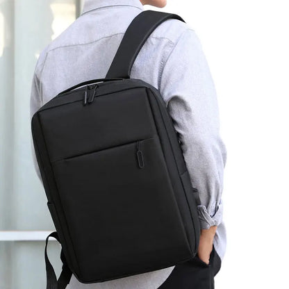 Waterproof USB Laptop Business Backpack Versatile Travel School Bag