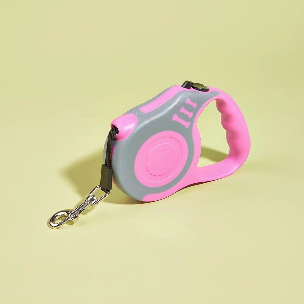 Automatic Retractable Dog Leash Nylon Pet Walking Lead