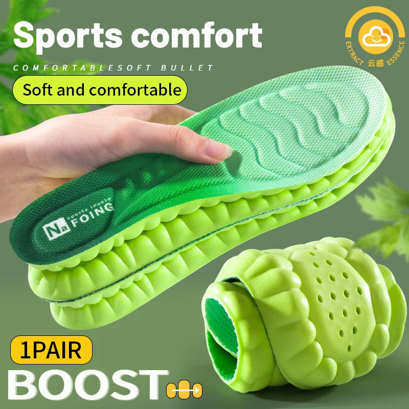 4D Cloud Technology Sports Insoles Orthopedic Arch Cushion