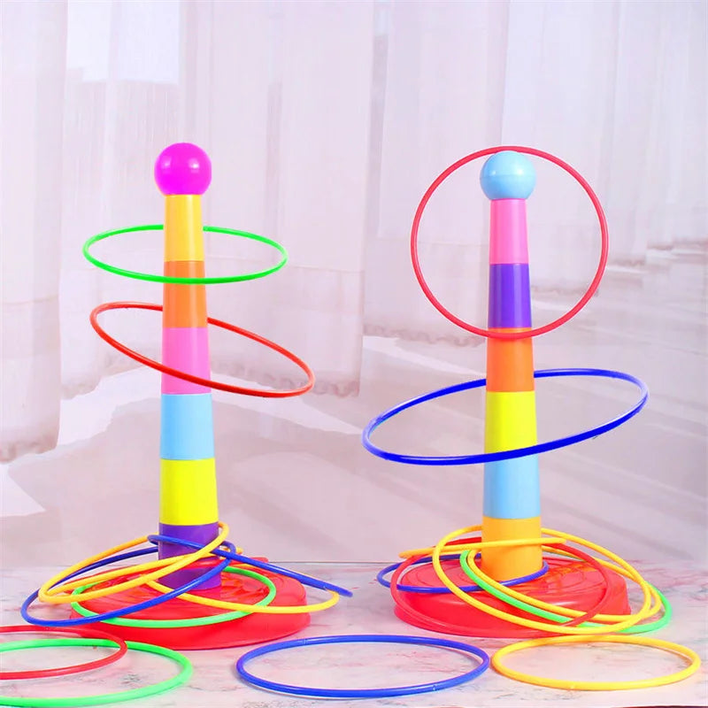 Ring Toss Stacking Cup Game Ferrule Throw Toy Set