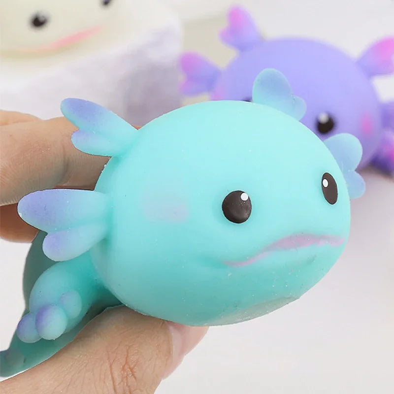 Axolotl Squeeze Ball Antistress Cute Fish Squishy Toy