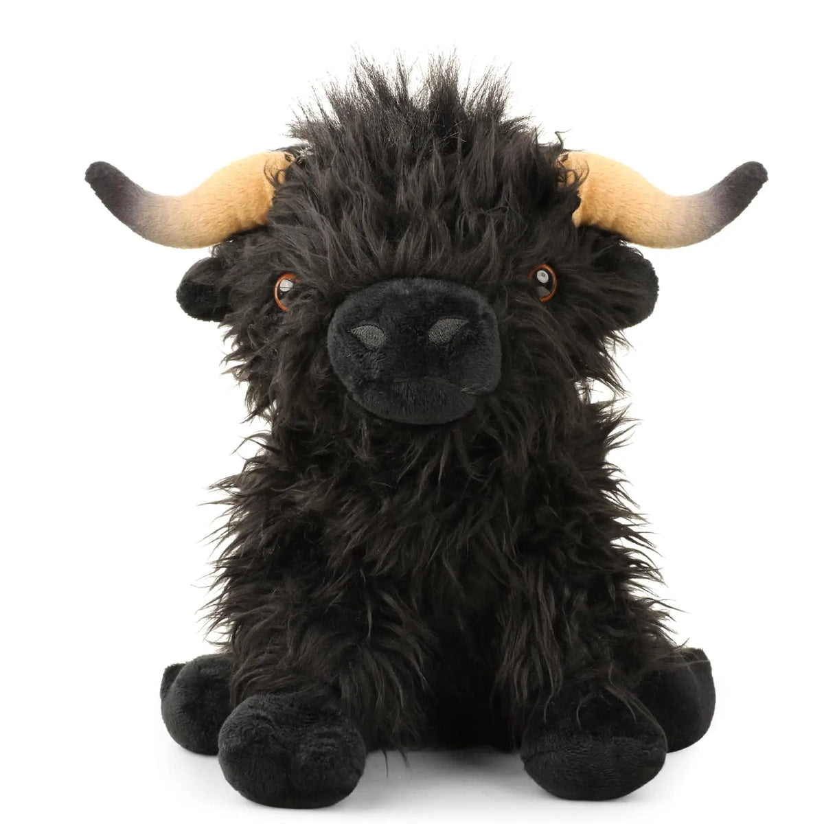 Simulation Highland Cow Plush Toy Stuffed Animal Doll