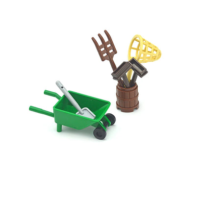 City Food Building Blocks Set Play Food MOC Bricks